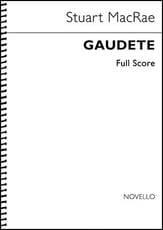 Gaudete Study Scores sheet music cover